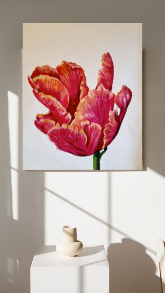 neutral elegant minimalist art mockup your story