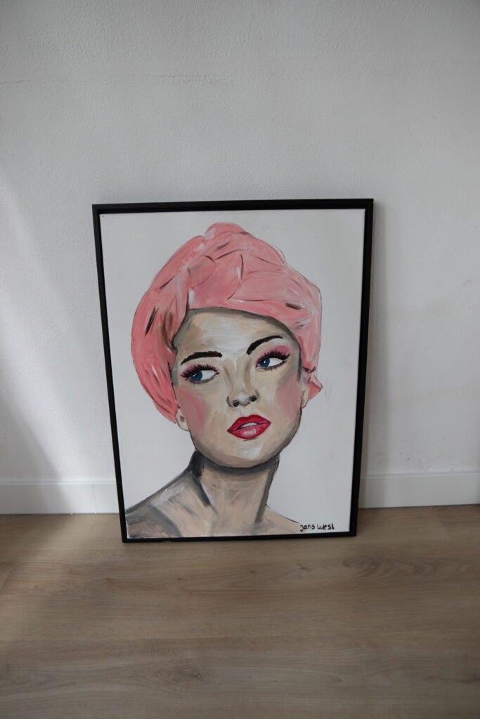 jariska pink scarf