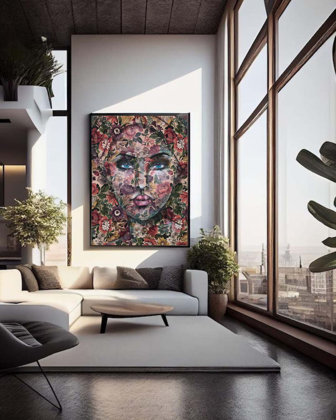 Hidden in the Flowers
70 x 100 cm

Sometimes you just want to hide away for a little while, surrounded by the beauty and energy of flowers. A moment to reconnect, recharge, and simply feel their calming presence.